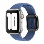 Cinturino in silicone con fibbia nera per Apple Watch Series, 7 41mm / 6&SE&5&4 40mm / 3&2&1 38mm