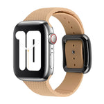 Cinturino in silicone con fibbia nera per Apple Watch Series, 7 41mm / 6&SE&5&4 40mm / 3&2&1 38mm