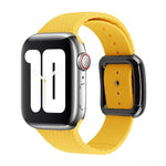 Cinturino in silicone con fibbia nera per Apple Watch Series, 7 41mm / 6&SE&5&4 40mm / 3&2&1 38mm