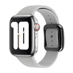 Cinturino in silicone con fibbia nera per Apple Watch Series, 7 41mm / 6&SE&5&4 40mm / 3&2&1 38mm