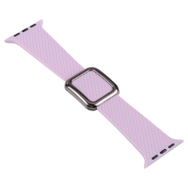 Cinturino in silicone con fibbia nera per Apple Watch Series, 7 41mm / 6&SE&5&4 40mm / 3&2&1 38mm