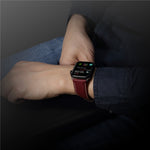 Cinturino in vera pelle per Apple Watch Series 5 e SE