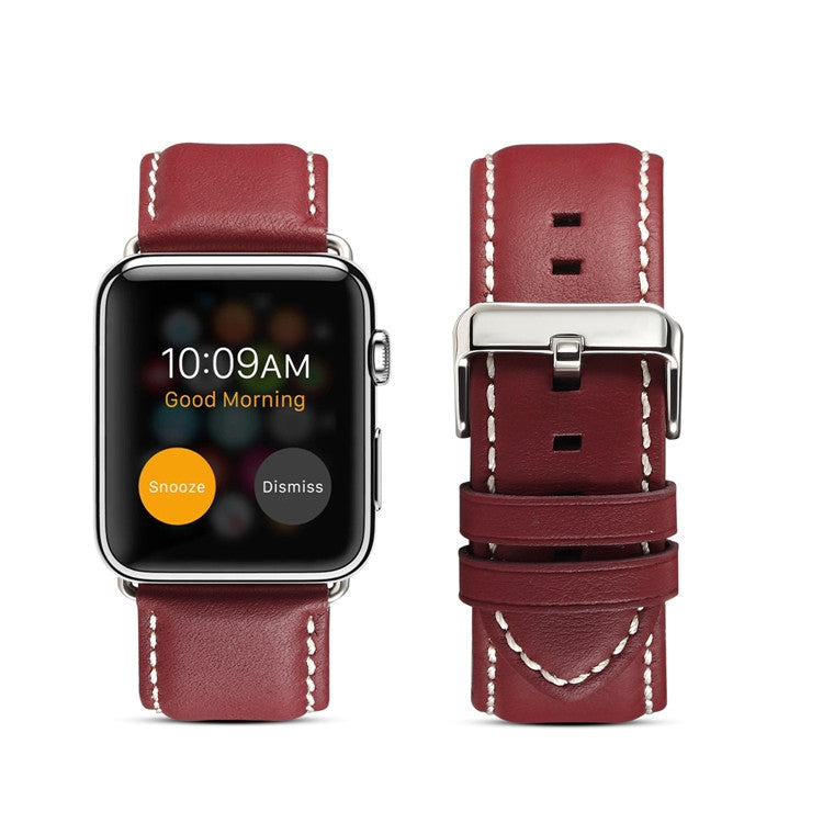 Cinturino in vera pelle per Apple Watch Series 5 e SE