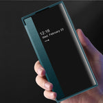 Custodia magnetica per cellulare in pelle con finestra e vista, For Samsung Galaxy S22 Ultra 5G, For Samsung Galaxy S23 Ultra 5G, For Samsung Galaxy S22+ 5G, For Samsung Galaxy S22 5G