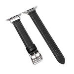Cinturino in pelle di vacchetta da 14 mm per la serie Apple Watch, 7 41mm/6&SE&5&4 40mm/3&2&1 38mm, 7 45mm/6&SE&5&4 44mm/3&2&1 42mm
