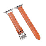 Cinturino in pelle di vacchetta da 14 mm per la serie Apple Watch, 7 41mm/6&SE&5&4 40mm/3&2&1 38mm, 7 45mm/6&SE&5&4 44mm/3&2&1 42mm