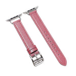 Cinturino in pelle di vacchetta da 14 mm per la serie Apple Watch, 7 41mm/6&SE&5&4 40mm/3&2&1 38mm, 7 45mm/6&SE&5&4 44mm/3&2&1 42mm