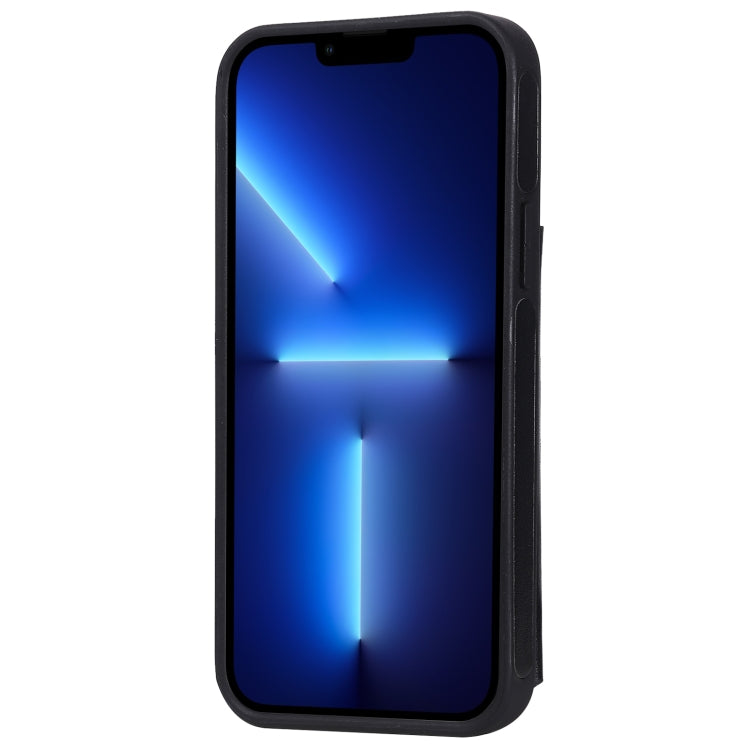 Custodia antiurto con motivo sei gatti per iPhone 13 Pro Max