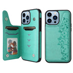 Custodia antiurto con motivo sei gatti per iPhone 13 Pro Max