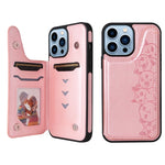 Custodia antiurto con motivo sei gatti per iPhone 13 Pro Max