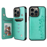 Custodia antiurto con motivo sei gatti per iPhone 13 Pro Max