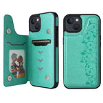 Custodia antiurto con motivo sei gatti per iPhone 13 Pro Max