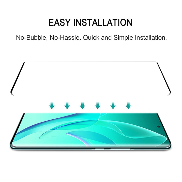 Pellicola in vetro temperato a schermo intero con bordo curvo 3D, For Honor 60 / 60 SE (1 PC), For Honor 60 Pro (1 PC)