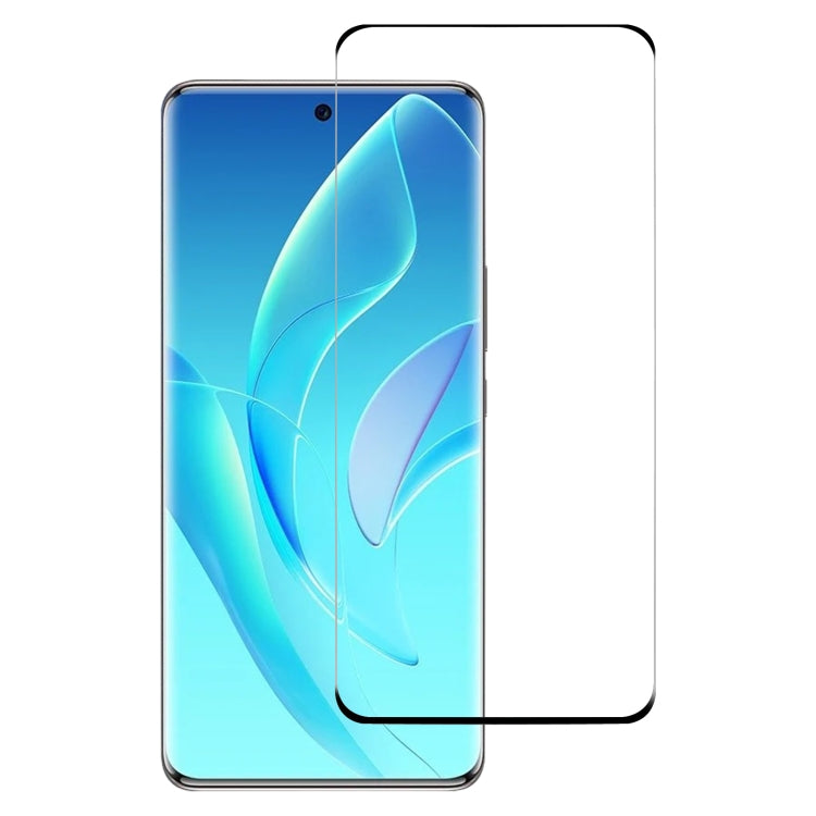 Pellicola in vetro temperato a schermo intero con bordo curvo 3D, For Honor 60 / 60 SE (1 PC), For Honor 60 Pro (1 PC)