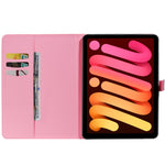 Custodia flip in pelle con disegno 3D per iPad mini 6