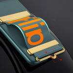 GKK Ultra-sottile custodia a libro per telefono con copertura completa con cinturino, For Samsung Galaxy Z Flip3 5G