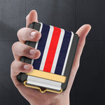 GKK Ultra-sottile custodia a libro per telefono con copertura completa con cinturino colorato, For Samsung Galaxy Z Flip3 5G
