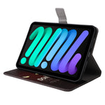 Custodia portafoglio in pelle flip per iPad mini 6