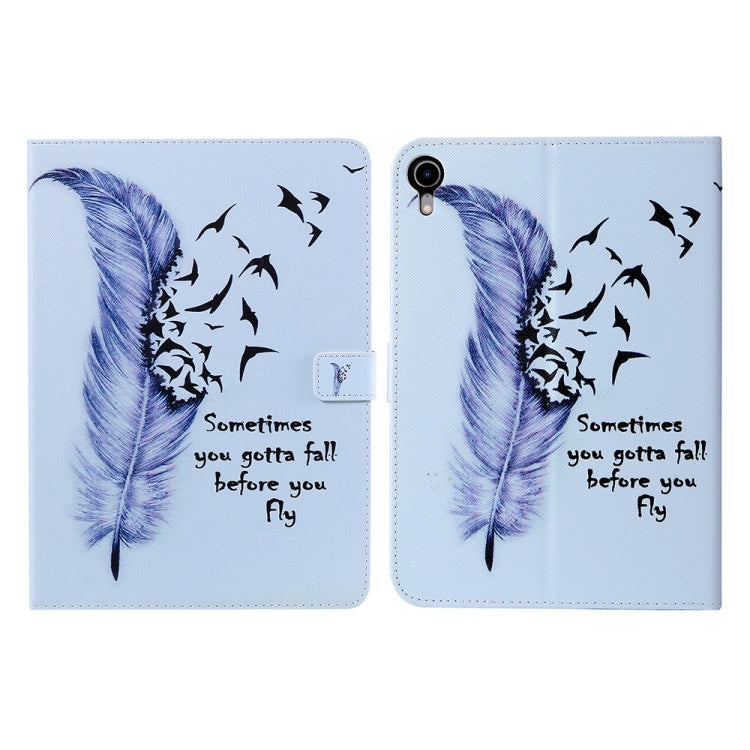 Custodia portafoglio in pelle flip per iPad mini 6
