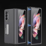 Custodia a libro magnetica per telefono con copertura completa GKK con supporto, For Samsung Galaxy Z Fold3 5G