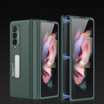 Custodia a libro magnetica per telefono con copertura completa GKK con supporto, For Samsung Galaxy Z Fold3 5G