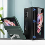 Custodia a libro magnetica per telefono con copertura completa GKK con supporto, For Samsung Galaxy Z Fold3 5G