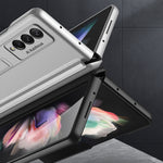 Custodia a libro magnetica per telefono con copertura completa GKK con supporto, For Samsung Galaxy Z Fold3 5G