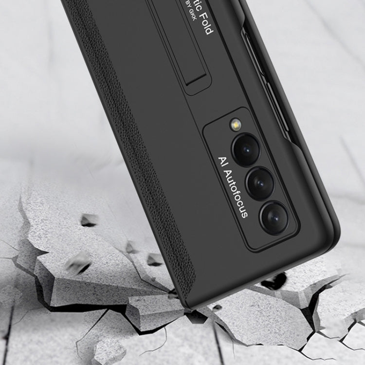 Custodia a libro magnetica per telefono con copertura completa GKK con supporto, For Samsung Galaxy Z Fold3 5G