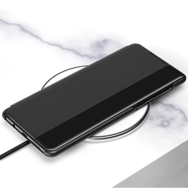 Custodia per telefono in pelle con vista sulla finestra, For Xiaomi Redmi Note 11 Pro, For Xiaomi Redmi Note 11, For Samsung Galaxy S22 Ultra 5G, For Samsung Galaxy S22+ 5G, For Samsung Galaxy S22 5G
