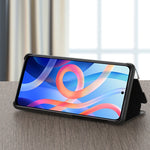 Custodia per telefono in pelle con vista sulla finestra, For Xiaomi Redmi Note 11 Pro, For Xiaomi Redmi Note 11, For Samsung Galaxy S22 Ultra 5G, For Samsung Galaxy S22+ 5G, For Samsung Galaxy S22 5G