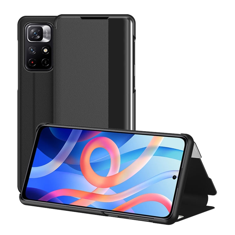 Custodia per telefono in pelle con vista sulla finestra, For Xiaomi Redmi Note 11 Pro, For Xiaomi Redmi Note 11, For Samsung Galaxy S22 Ultra 5G, For Samsung Galaxy S22+ 5G, For Samsung Galaxy S22 5G