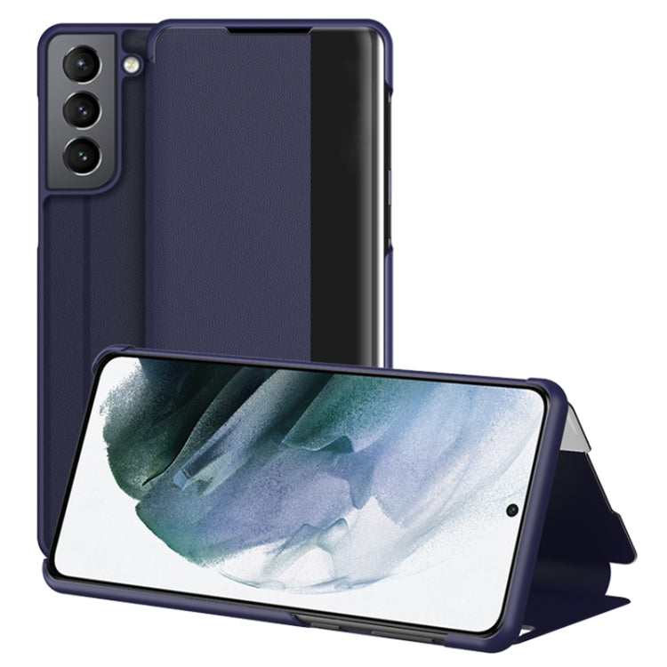 Custodia per telefono in pelle con vista sulla finestra, For Xiaomi Redmi Note 11 Pro, For Xiaomi Redmi Note 11, For Samsung Galaxy S22 Ultra 5G, For Samsung Galaxy S22+ 5G, For Samsung Galaxy S22 5G
