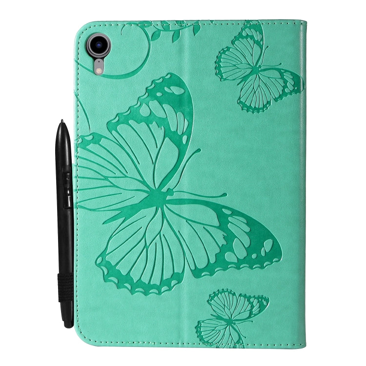 Custodia tablet in pelle con motivo farfalla per iPad mini 6