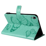 Custodia tablet in pelle con motivo farfalla per iPad mini 6