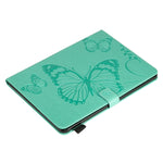 Custodia tablet in pelle con motivo farfalla per iPad mini 6