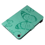 Custodia tablet in pelle con motivo farfalla per iPad mini 6