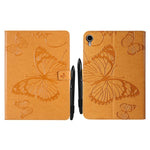 Custodia tablet in pelle con motivo farfalla per iPad mini 6