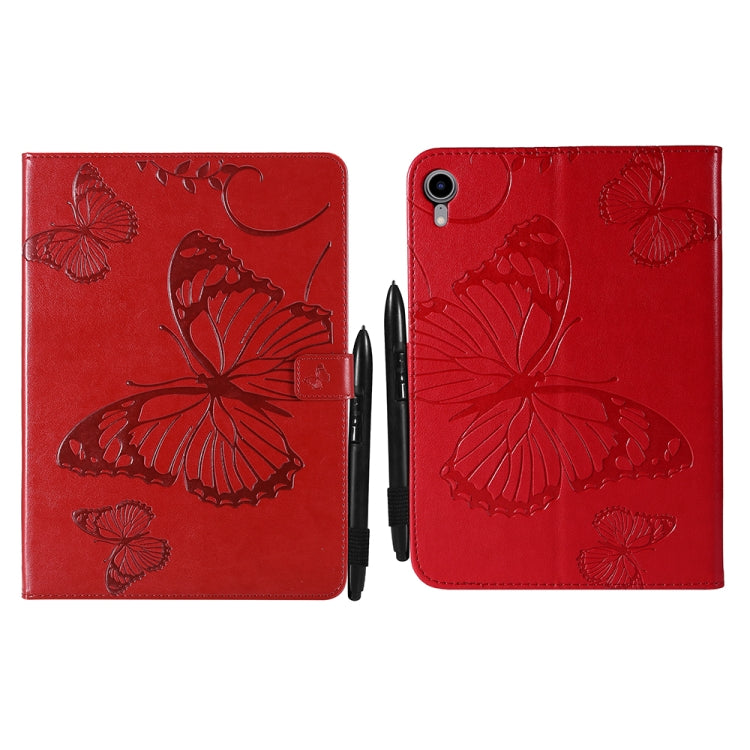 Custodia tablet in pelle con motivo farfalla per iPad mini 6