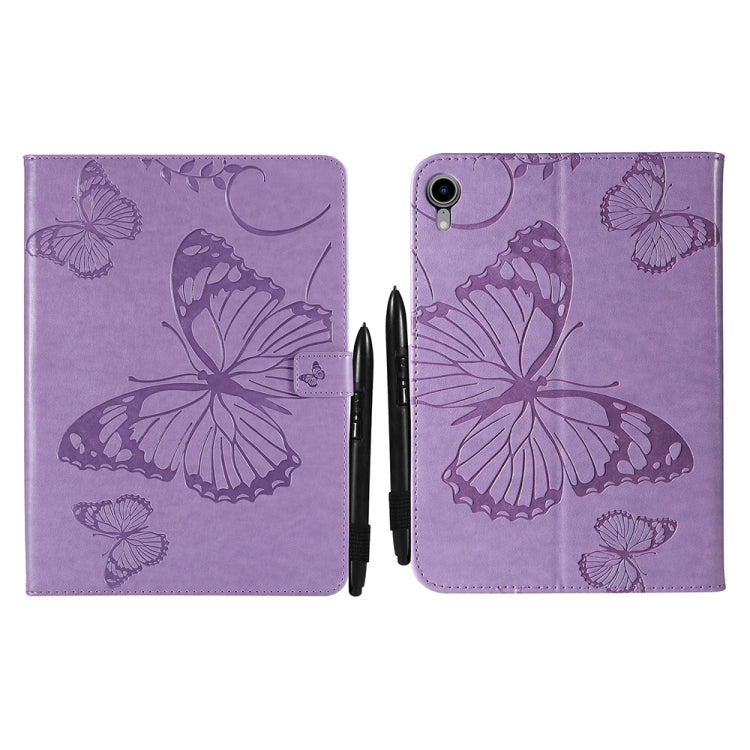 Custodia tablet in pelle con motivo farfalla per iPad mini 6