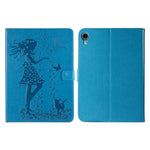 Custodia portafoglio in pelle flip per iPad mini 6