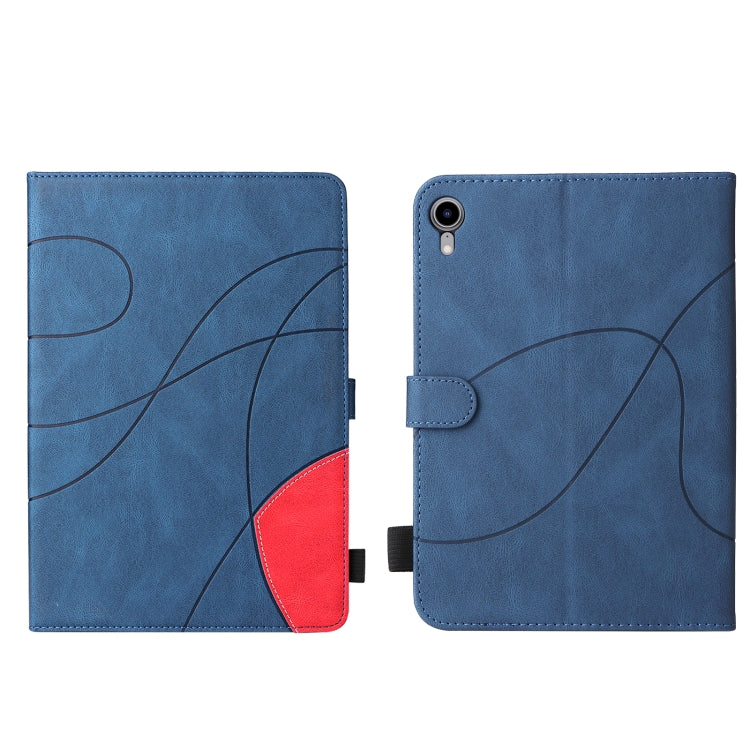 Custodia flip in pelle bicolore per iPad mini 6
