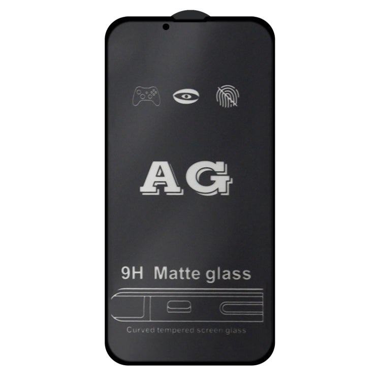 Pellicola vetro temperato opaca per iPhone 13 Pro Max