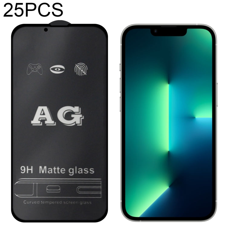 Pellicola vetro temperato opaca per iPhone 13 Pro Max