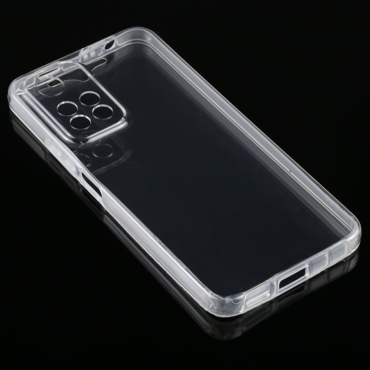 Custodia per telefono trasparente all-inclusive a doppia faccia in PC + TPU, For Xiaomi Redmi Note 11 Pro