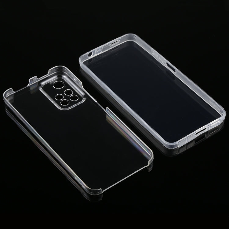 Custodia per telefono trasparente all-inclusive a doppia faccia in PC + TPU, For Xiaomi Redmi Note 11 Pro