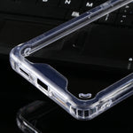 Custodia per telefono in TPU + PC trasparente a quattro angoli, For Samsung Galaxy A53 5G