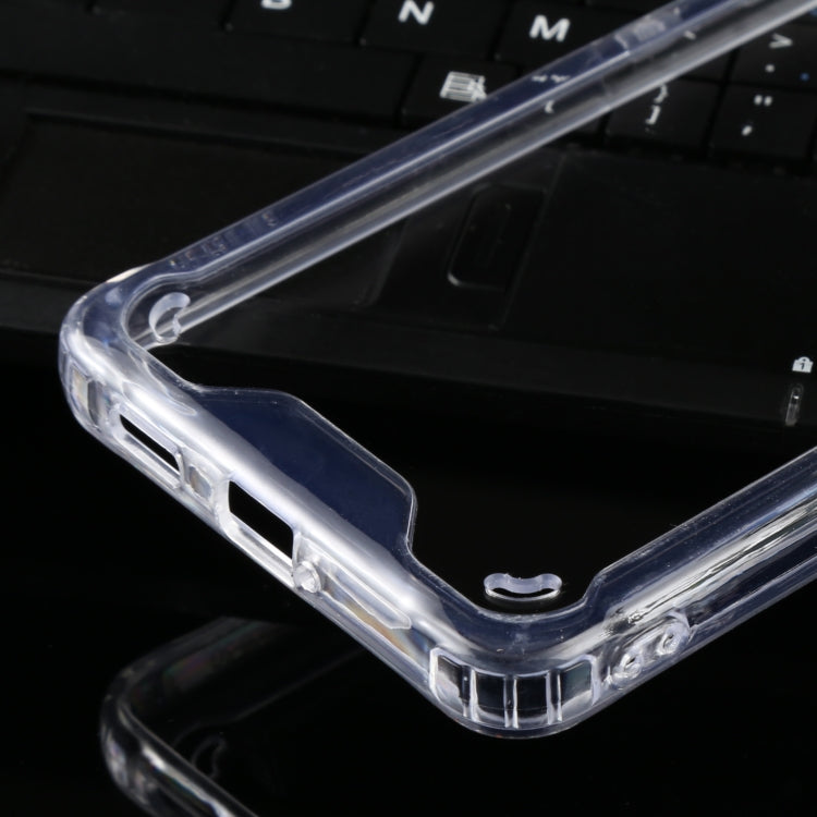Custodia per telefono in TPU + PC trasparente a quattro angoli, For Samsung Galaxy A53 5G