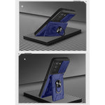 Custodia per telefono con custodia per fotocamera con slot per schede e supporto, For Samsung Galaxy S21 FE 5G