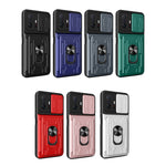 Custodia per telefono con custodia per fotocamera con slot per schede e supporto, For Xiaomi 11T, For Xiaomi Redmi Note 10 Pro, For Xiaomi Redmi 10