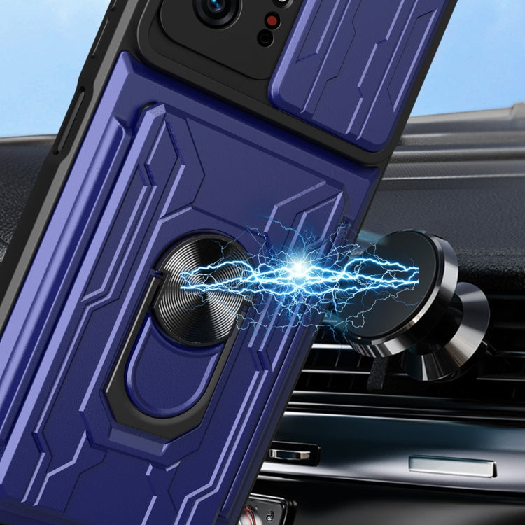 Custodia per telefono con custodia per fotocamera con slot per schede e supporto, For Xiaomi 11T, For Xiaomi Redmi Note 10 Pro, For Xiaomi Redmi 10